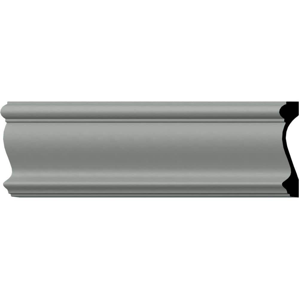 Ekena Millwork 1 in. x 4-7/8 in. x 94-1/2 in. Polyurethane Bradford Casing