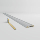 Ekena Millwork 1 in. x 4-7/8 in. x 94-1/2 in. Polyurethane Bradford Casing