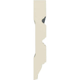 Ekena Millwork 5/8 in. x 4 in. x 94-1/2 in. Polyurethane Fluted Panel Window and Door Casing Moulding