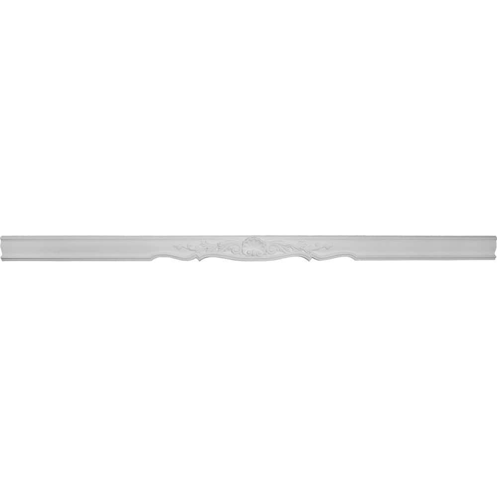 Ekena Millwork 1-3/4 in. x 4-7/8 in. x 94-1/2 in. Polyurethane Bradford Shell Casing Facia