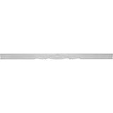 Ekena Millwork 1-3/4 in. x 4-7/8 in. x 94-1/2 in. Polyurethane Bradford Shell Casing Facia
