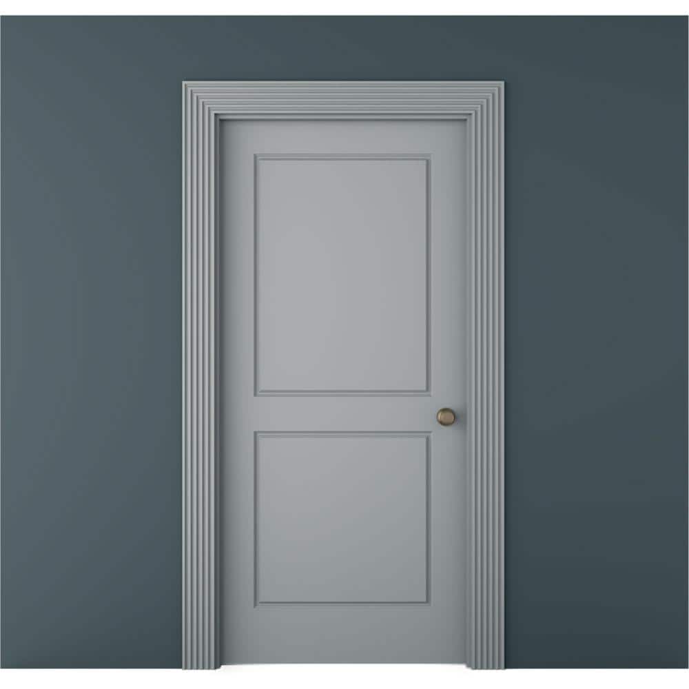 Ekena Millwork 5/8 in. x 5-1/8 in. x 78-3/4 in. Primed Polyurethane Fluted Casing