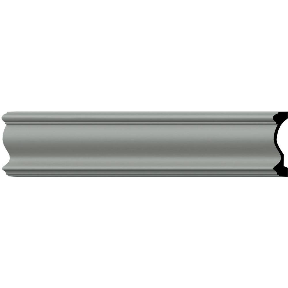 Ekena Millwork 1-3/8 in. x 6 in. x 94-1/2 in. Polyurethane Ashford Casing Moulding