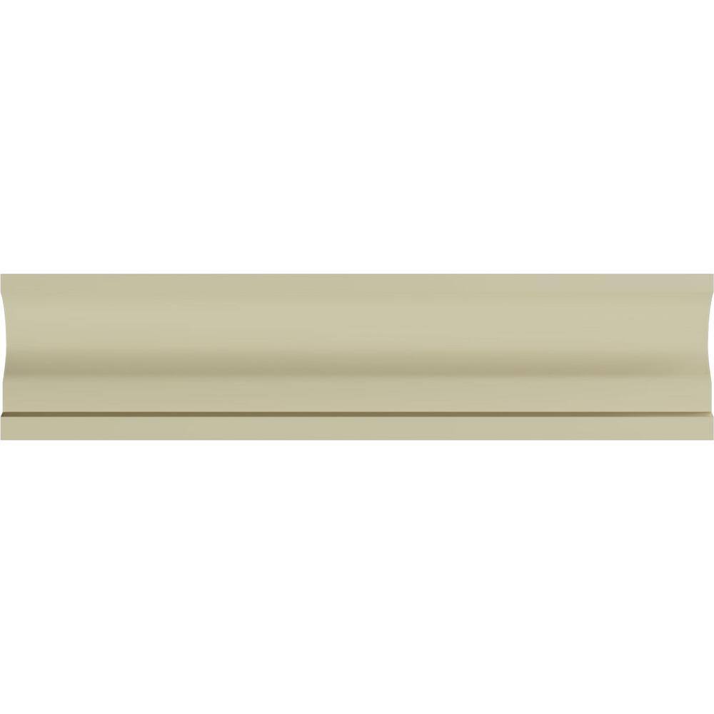Ekena Millwork 1-3/8 in. x 6 in. x 94-1/2 in. Polyurethane Ashford Casing Moulding