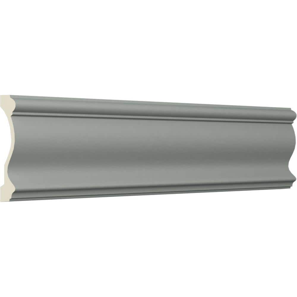 Ekena Millwork 1-3/8 in. x 6 in. x 94-1/2 in. Polyurethane Ashford Casing Moulding