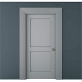 Ekena Millwork 1 in. x 7 in. x 78-3/4 in. Primed Polyurethane Fluted Casing
