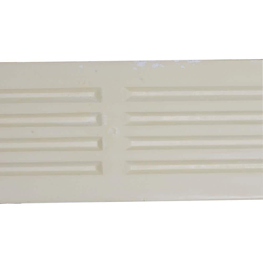 Ekena Millwork 1-1/8 in. x 12-5/8 in. x 78-3/4 in. Primed Polyurethane Fluted Casing