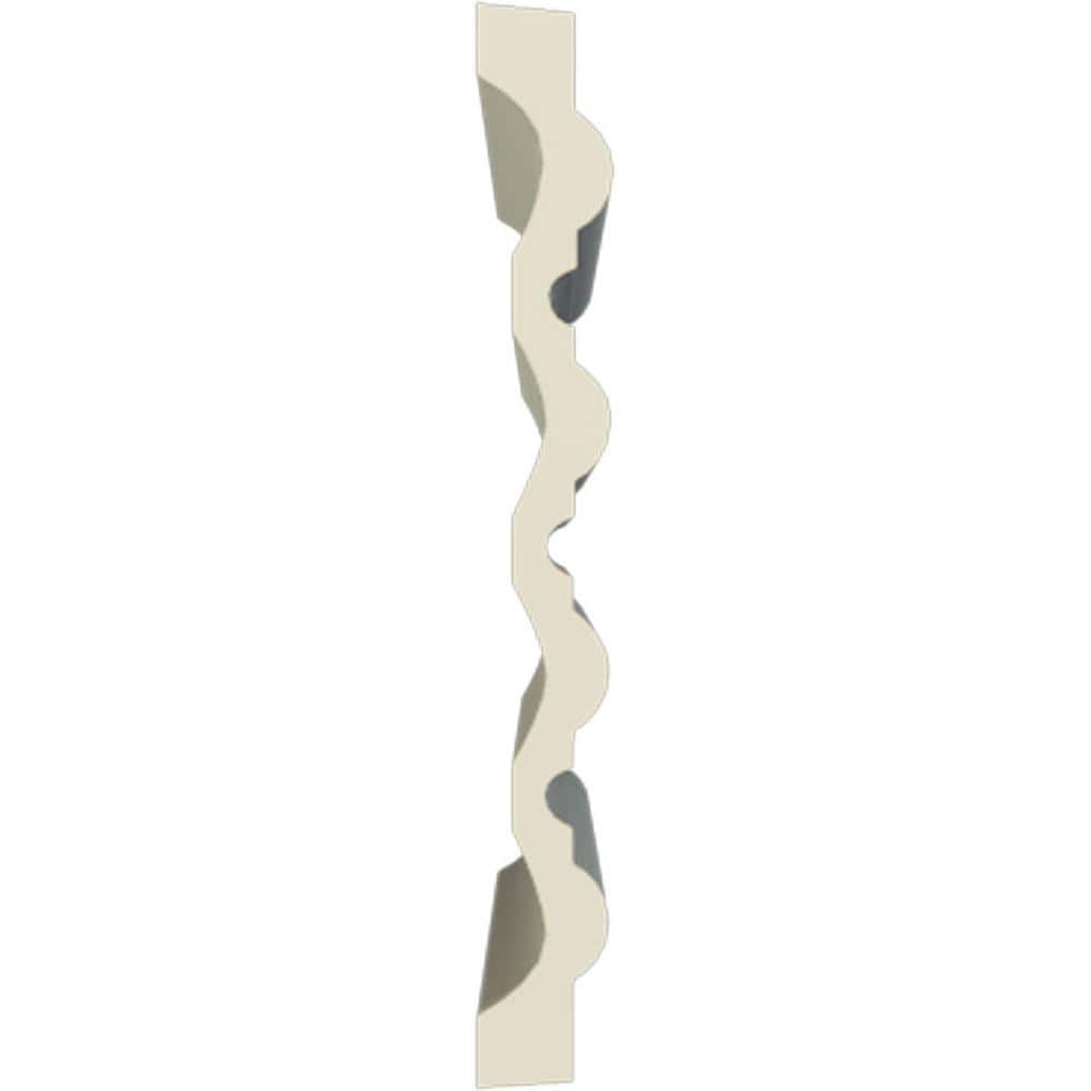 Ekena Millwork 1-7/8 in. x 15 in. x 78-3/4 in. Primed Polyurethane Victorian Casing