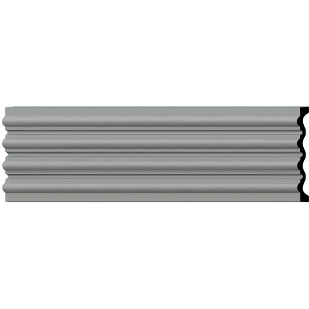 Ekena Millwork 1-7/8 in. x 15 in. x 78-3/4 in. Primed Polyurethane Victorian Casing