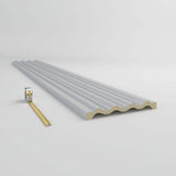 Ekena Millwork 1-7/8 in. x 15 in. x 78-3/4 in. Primed Polyurethane Victorian Casing