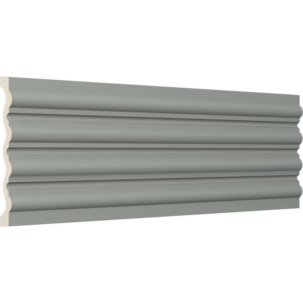 Ekena Millwork 1-7/8 in. x 15 in. x 78-3/4 in. Primed Polyurethane Victorian Casing