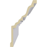 Ekena Millwork 7-1/8 in. x 12-1/8 in. x 94-1/2 in. Polyurethane Fascia Moulding