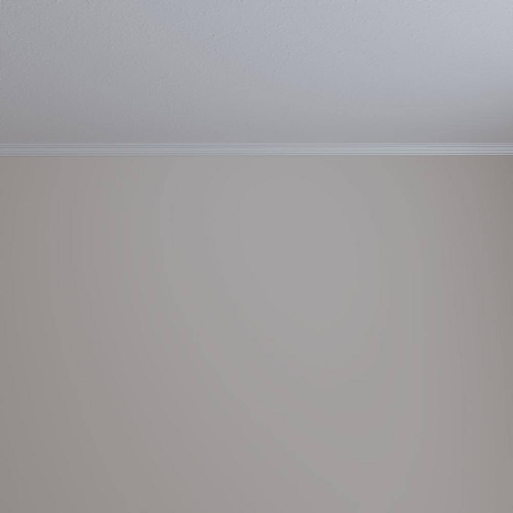 Ekena Millwork 5/8 in. x 7/8 in. x 94-1/2 in. Polyurethane Edinburgh Traditional Smooth Crown Moulding