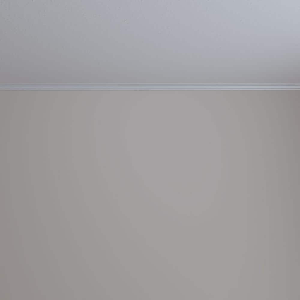 Ekena Millwork 3/4 in. x 3/4 in. x 94-1/2 in. Polyurethane Hillsborough Traditional Smooth Crown Moulding