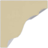 Ekena Millwork 3/4 in. x 3/4 in. x 94-1/2 in. Polyurethane Hillsborough Traditional Smooth Crown Moulding