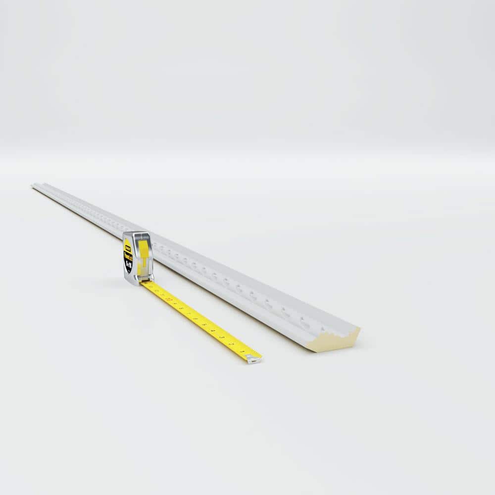 Ekena Millwork 1-5/8 in. x 2-1/8 in. x 94-1/2 in. Polyurethane Valeriano Crown Moulding