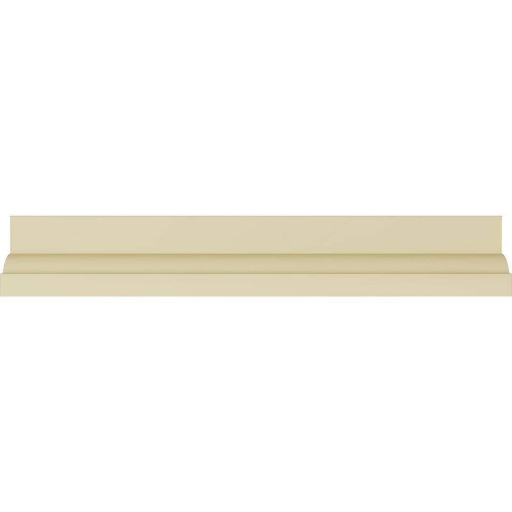 Ekena Millwork 1-7/8 in. x 2-7/8 in. x 94-1/2 in. Polyurethane Asa Smooth Crown Moulding