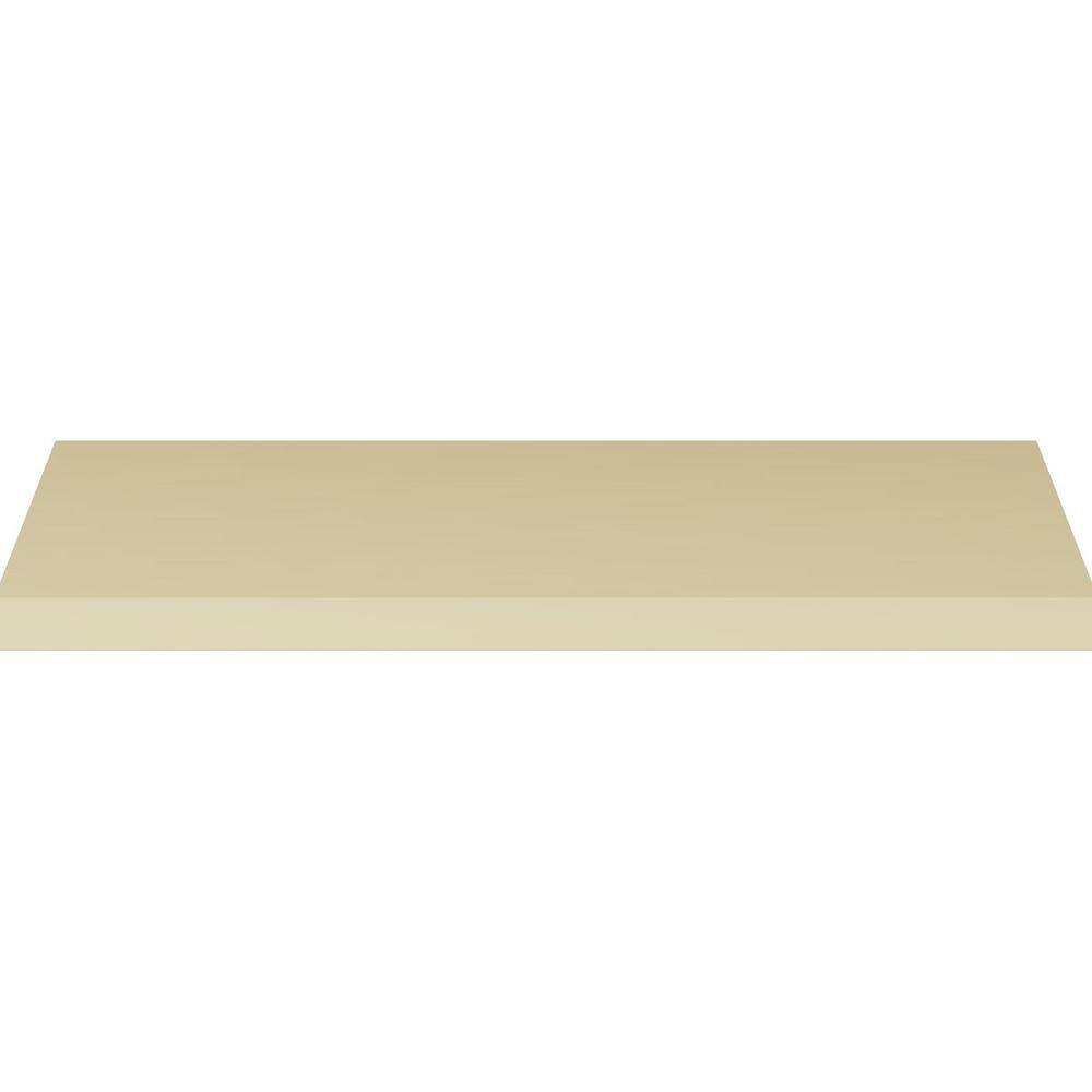 Ekena Millwork 2-3/4 in. x 2-7/8 in. x 94-1/2 in. Polyurethane Shell Crown Moulding