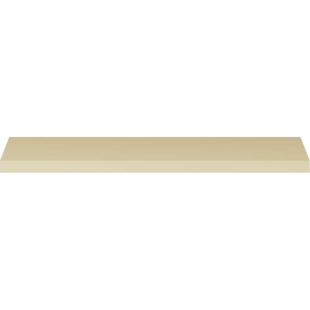 Ekena Millwork 2-1/8 in. x 2-1/8 in. x 94-1/2 in. Polyurethane Egg and Dart Crown Moulding