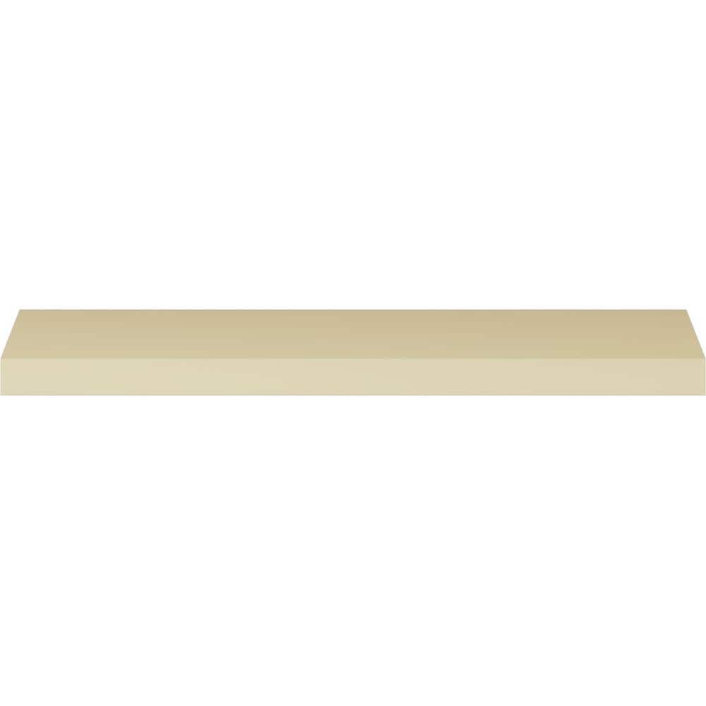 Ekena Millwork 2-1/4 in. D x 2-1/4 in. W x 94-1/2 in. L Polyurethane Jefferson Traditional Smooth Crown Moulding 12-Pack