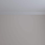 Ekena Millwork 2 in. x 2 in. x 94-1/2 in. Polyurethane Lyon Traditional Smooth Crown Moulding
