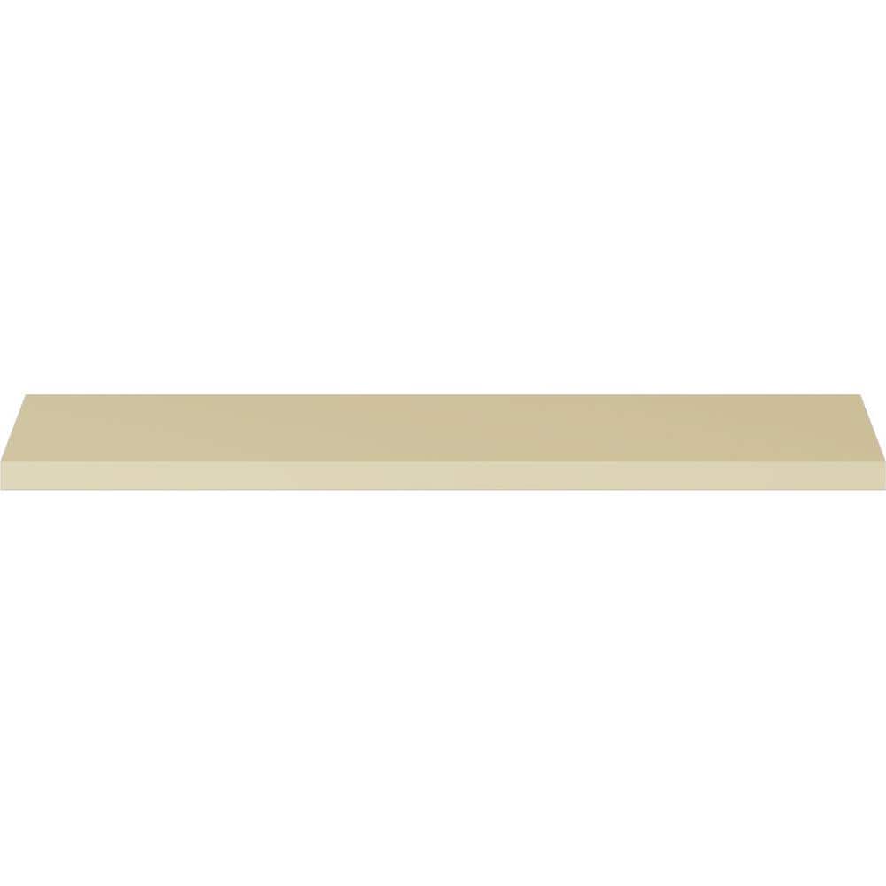Ekena Millwork 2 in. x 2 in. x 94-1/2 in. Polyurethane Lyon Traditional Smooth Crown Moulding