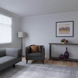 Ekena Millwork 2 in. x 2 in. x 94-1/2 in. Polyurethane Lyon Traditional Smooth Crown Moulding