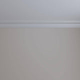 Ekena Millwork 3 in. H x 3 in. P x 4-1/4 in. F x 94-1/2 in. L Polyurethane Palmetto Smooth Crown Moulding (8-Pack)