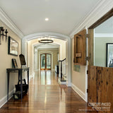 Ekena Millwork 3-5/8 in. x 3-5/8 in. x 94-1/2 in. Polyurethane Strasbourg Crown Moulding