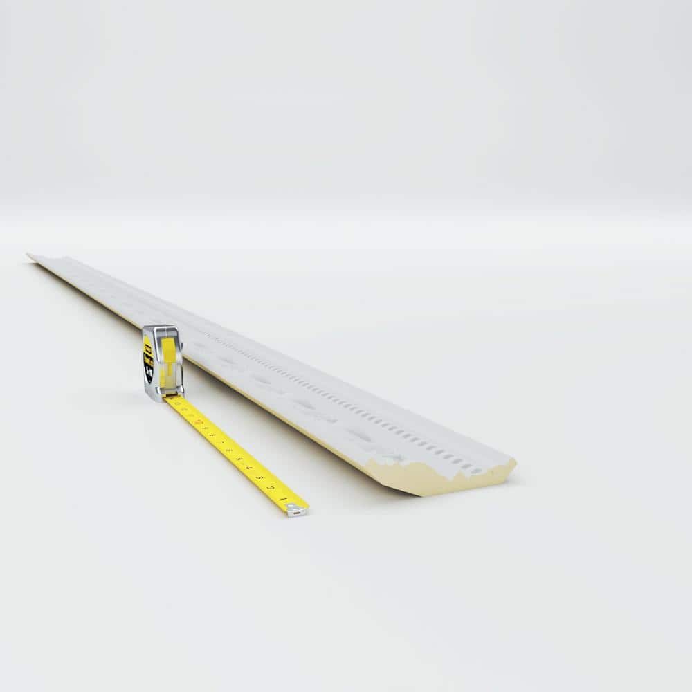 Ekena Millwork 2-3/8 in. x 4 in. x 94-1/2 in. Polyurethane Edinburgh Crown Moulding
