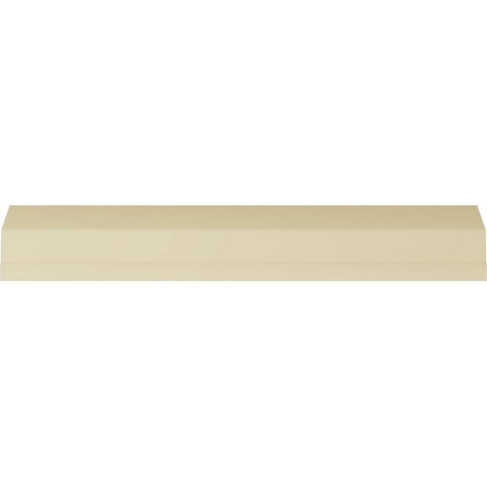 Ekena Millwork 2-1/4 in. x 5-5/8 in. x 94-1/2 in. Polyurethane Floral Crown Moulding