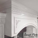 Ekena Millwork 6-1/4 in. x 6-3/8 in. x 94-1/2 in. Polyurethane Cornelia Crown Moulding
