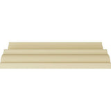 Ekena Millwork 6-3/8 in. x 7-7/8 in. x 94-1/2 in. Polyurethane Dentil Crown Moulding