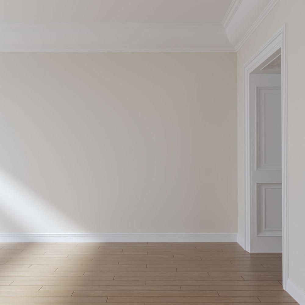 Ekena Millwork 11-7/8 in. x 11-7/8 in. x 94-1/2 in. Polyurethane Claremont Crown Moulding