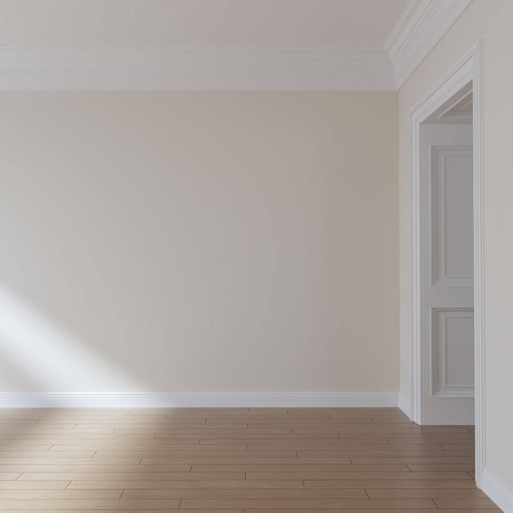 Ekena Millwork 6-7/8 in. x 13 in. x 94-1/2 in. Polyurethane Eris Smooth Crown Moulding