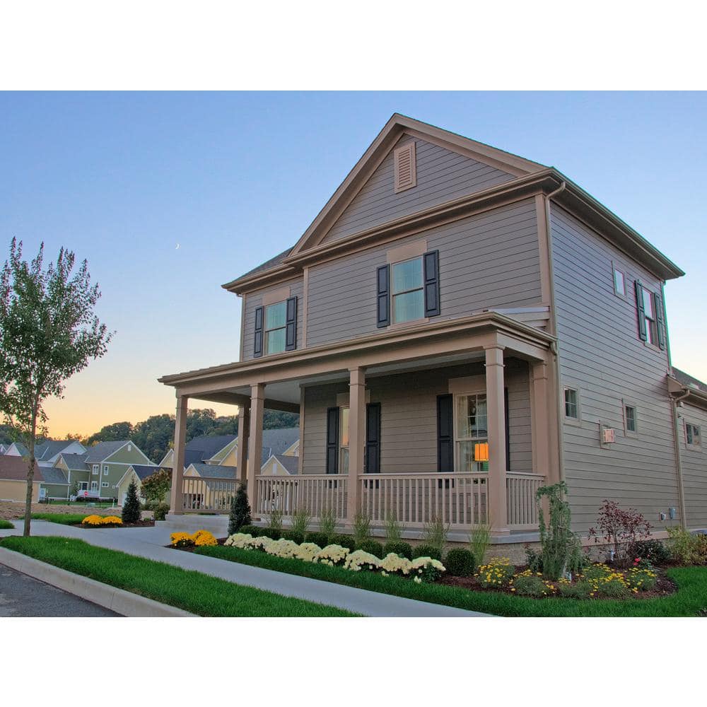 James Hardie 5/16 in. x 8-1/4 in. x 12 ft. HardiePlank Select Cedarmill Lap Siding, HZ10, Primed