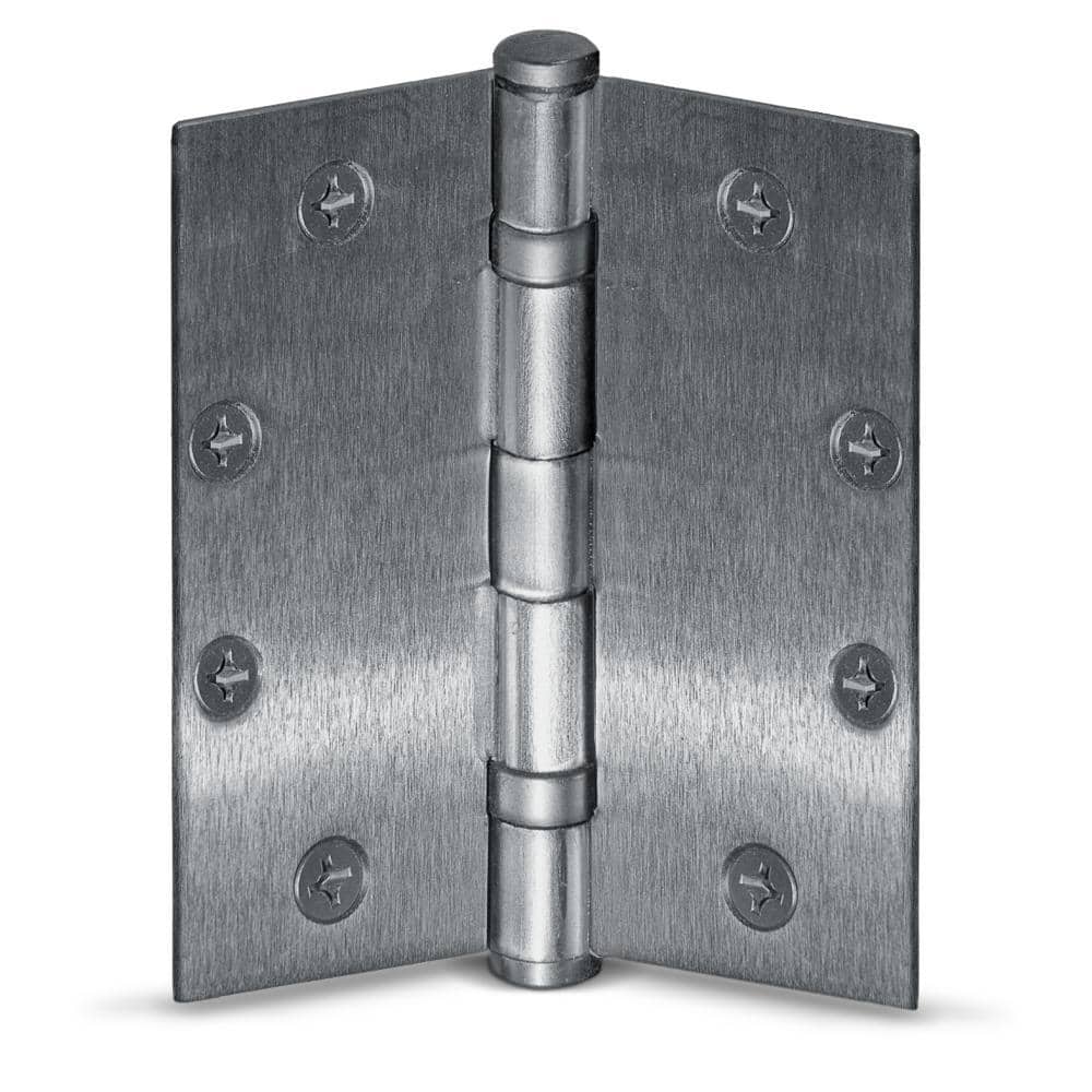 JELD-WEN 36 in. x 80 in. 9 Lite Primed Fiberglass Prehung Right-Hand Inswing Entry Door