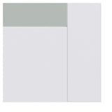 JELD-WEN MODA PMT1011 32 in. x 80 in. Primed Solid Core Wood Interior Door Slab with Translucent Glass