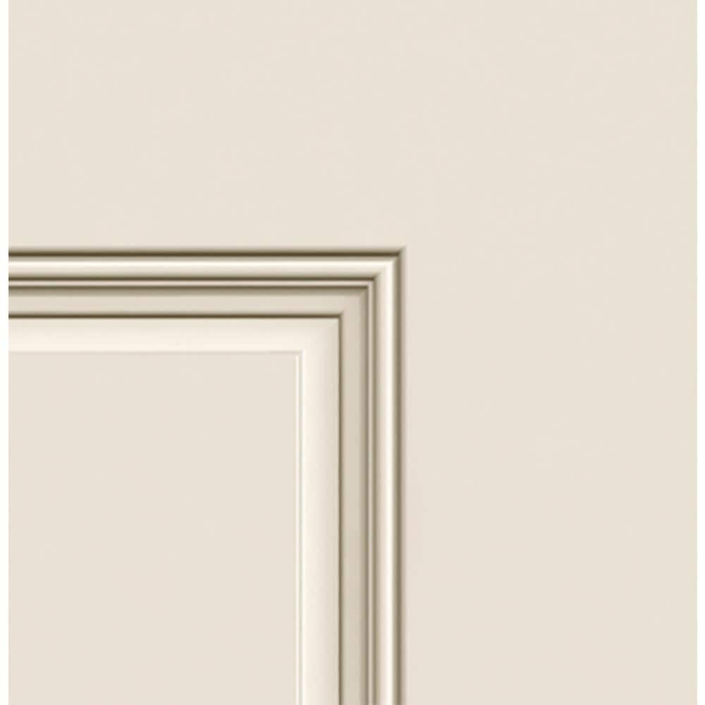 JELD-WEN 32 in. x 80 in. 6-Panel Primed Steel Prehung Left-Hand Inswing Front Door