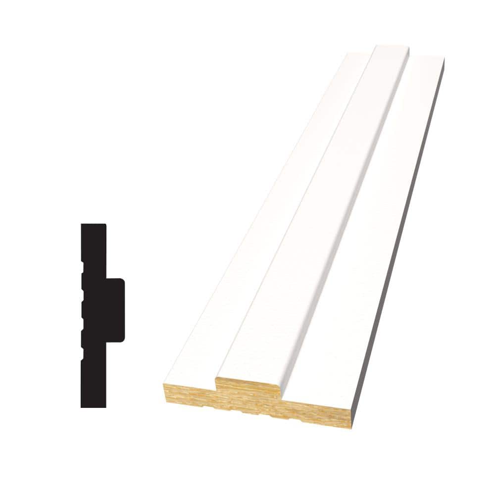 Alexandria Moulding 1-1/4 in. D x 4-13/16 in. W x 84 in. L Pine Wood Finger-Joint Door Jamb Moulding Pack (3-Pack)