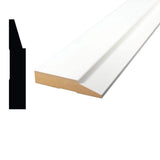 Alexandria Moulding 11/16 in. x 3-1/2 in. x 84 in. Primed MDF Step Casing Moulding Pack (8 pack)