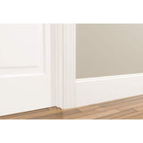 Alexandria Moulding LWM 444 5/8 in. x 3-1/4 in. Primed Fiberboard Casing Molding