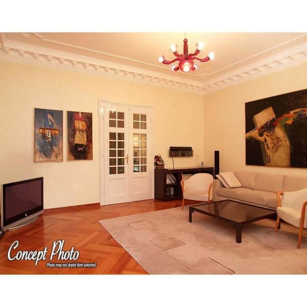 American Pro Decor 6-1/4 in. x 5-1/4 in. x 94-1/2 in. Decorative Polyurethane Crown Moulding Pro Pack 15-1/2 LF (2-Pack)