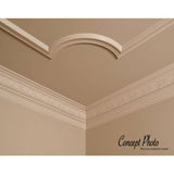 American Pro Decor 5-1/8 in. x 6-7/8 in. x 94-1/2 in. Leaves Polyurethane Crown Moulding Pro Pack 15-1/2 LF (2-Pack)