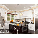 American Pro Decor 7-7/8 in. x 5-5/16 in. x 94-1/2 in. Plain Polyurethane Crown Moulding Pro Pack 15-1/2 LF (2-Pack)