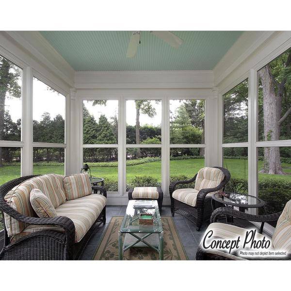 American Pro Decor 2-1/4 in. x 3-7/8 in. x 94-1/2 in. Plain Polyurethane Crown Moulding Pro Pack 31-1/2 LF (4-Pack)