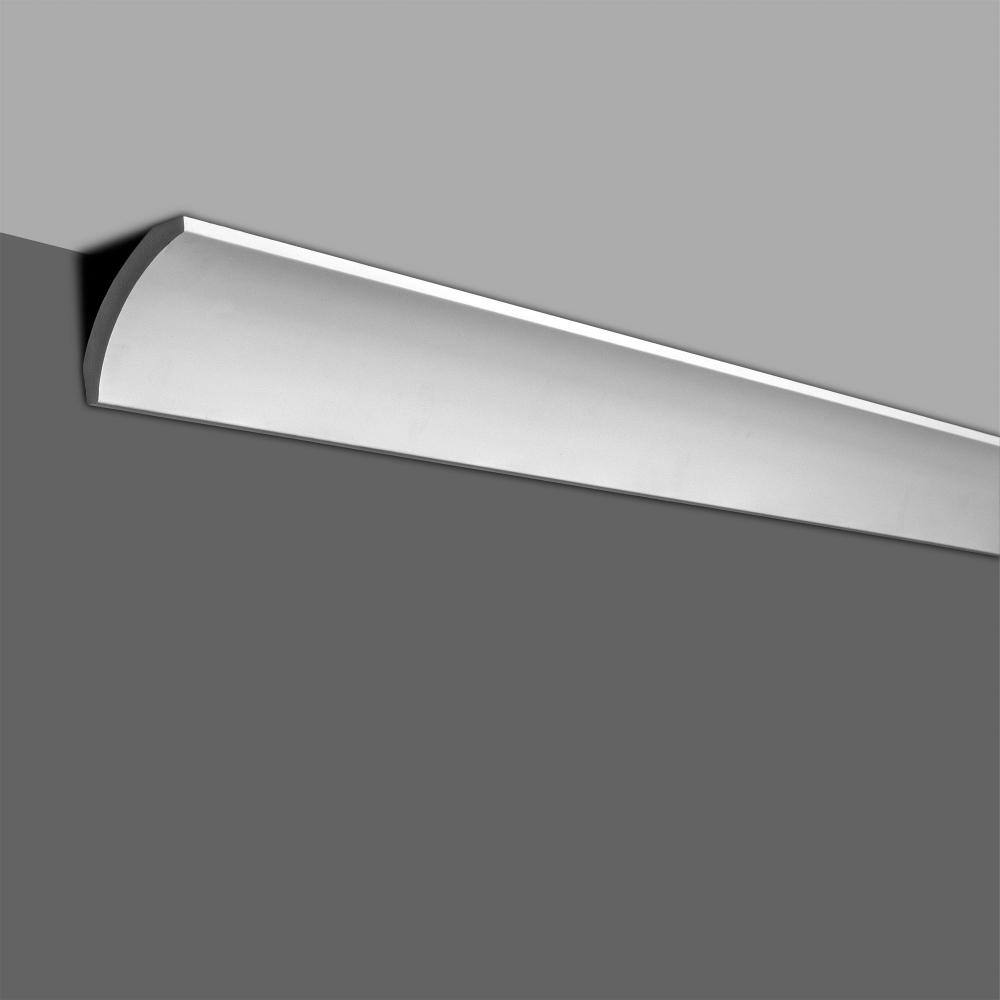 American Pro Decor 2-3/4 in. x 2-3/8 in. x 96 in. Plain Polyurethane Crown Moulding Pro Pack 48 LF (6-Pack)
