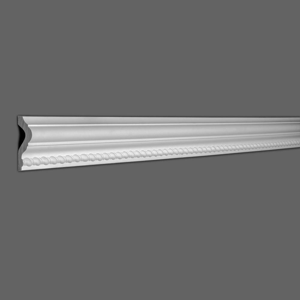 American Pro Decor 2-3/4 in. x 2-3/4 in. x 94-1/2 in. Plain Polyurethane Crown Moulding Pro Pack 39 LF (5-Pack)