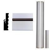 FrontLine 1 1/4 in. x  4 9/16 in. x  83 in. Primed PVC Composite Jamb Moulding (1-Piece − 6.92 Total Linear Feet)
