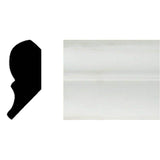 HOUSE OF FARA 3/4 in. x 1-3/4 in. x 8 ft. MDF Crown Moulding